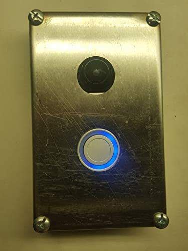 metal grid box for ring doorbell|ring doorbell protection.